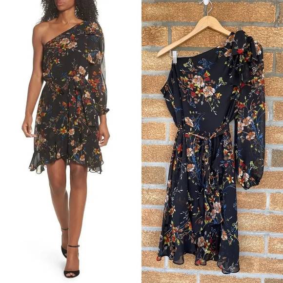 Nordstrom Dresses & Skirts - CLOVER AND SLOANE Garden Vine One-Shoulder Dress